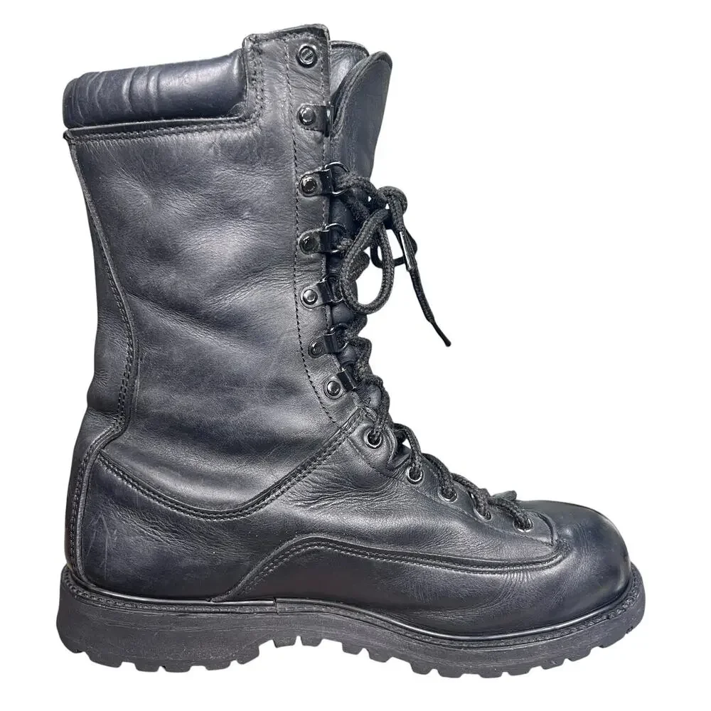Vintage Matterhorn 1949 Black Insulated GoreTex Combat Field Boots Size 9 R
